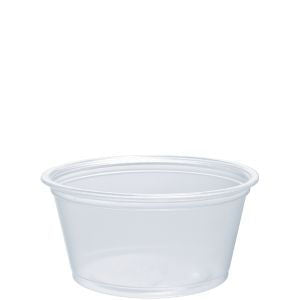 Portion Container 2 oz  Clear