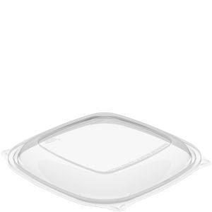 PET Lid for 24-64 oz Black Bowl