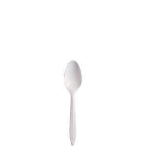 Teaspoon Medium Weight 5 7/8 White