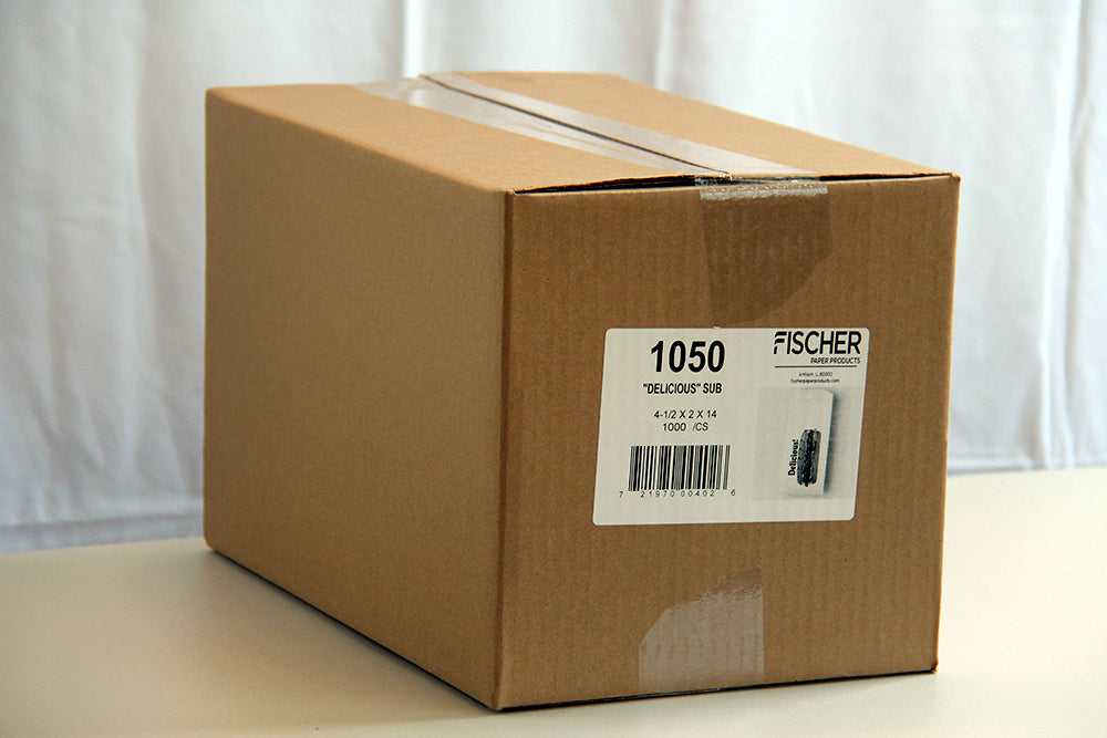 Delicious Submarine Sandwich Bag 4 1/2" x 2" x 14" Printed Delicious