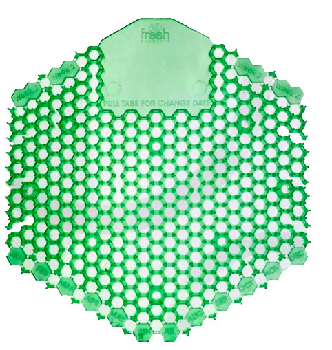 Wave 3D Urinal Screen Red  Spiced Apple Scent