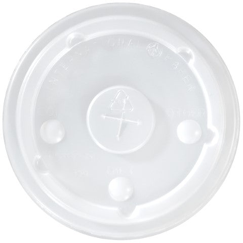 Flat Straw Translucent Bubble Lid For 12-24 oz Cold Cup