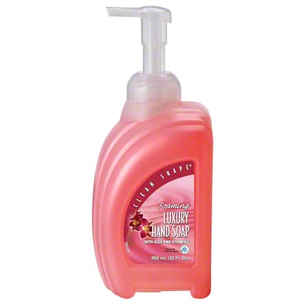 Clean Shape Foam Luxury Hand Soap Pink / Tropical Pump Bottle 950 ml