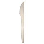 Knife Heavy Weight Natural  PSM Biodegradable Cutlery