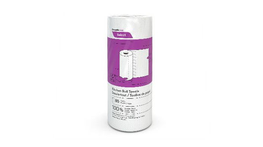 Select Kitchen Roll Towel White 11" X 8" 2-Ply 85 Sheets