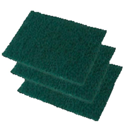 Scrubbing Hand Pad Green 6" x 9" Medium Duty