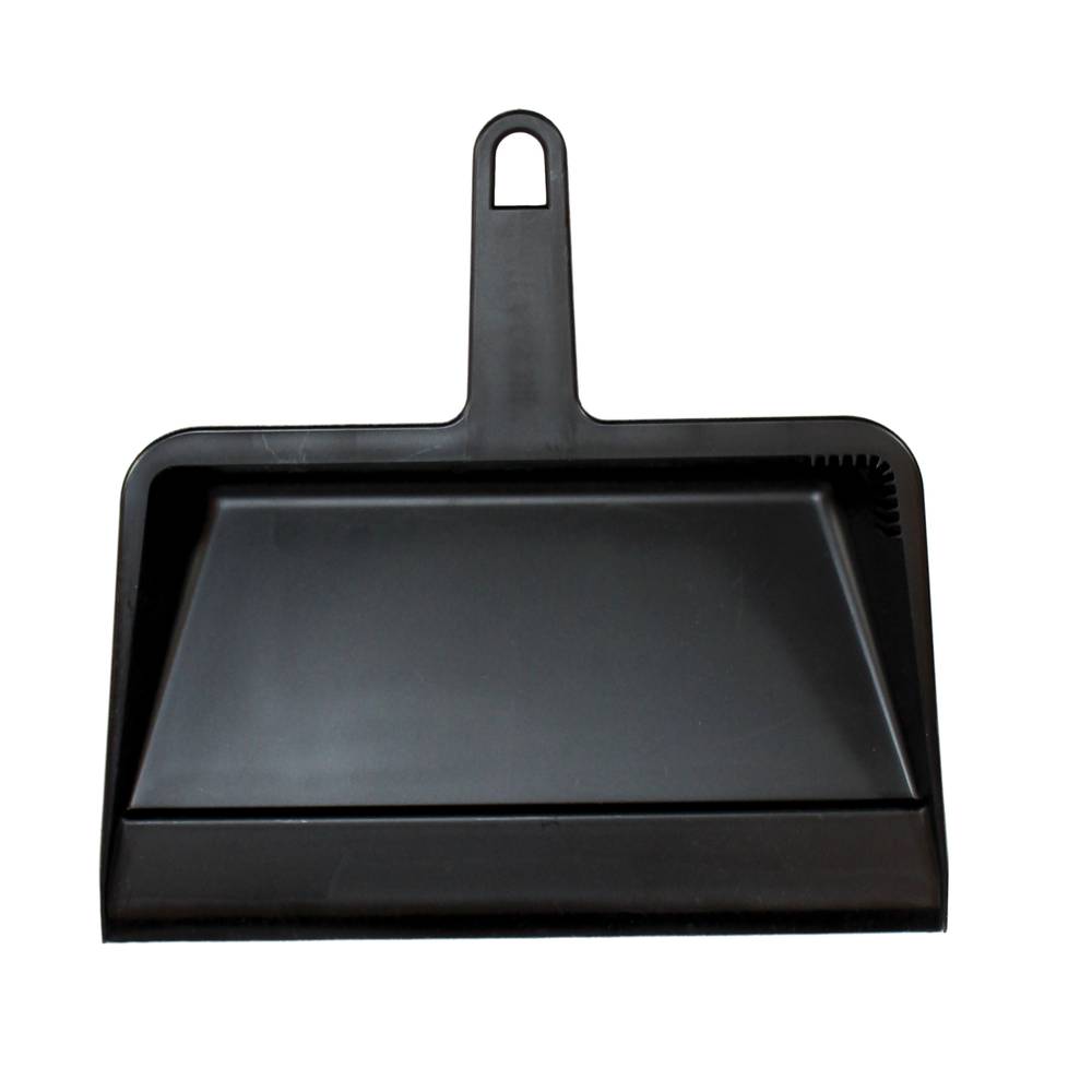 Plastic Heavy Duty Dust Pan 12"   Black