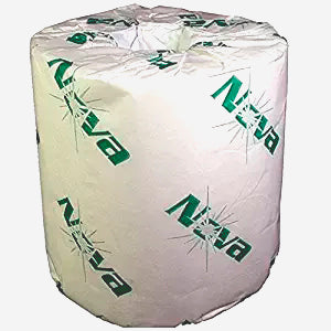 White Bath Tissue 2ply 4" X 3"