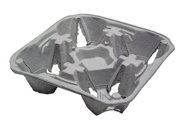 4-cup Beverage Carrier Holds Cups 8-32 oz