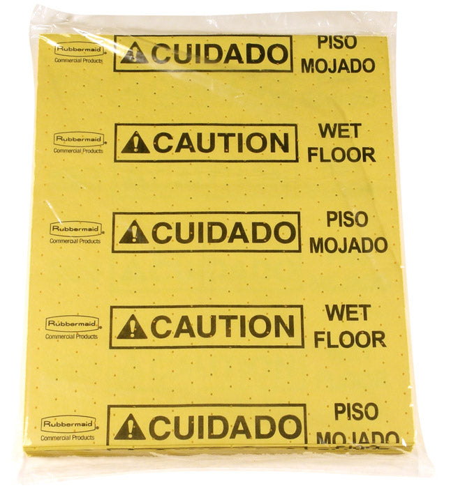 Over The Spill Pads Yellow, 18" X 16.5" 22 Pads