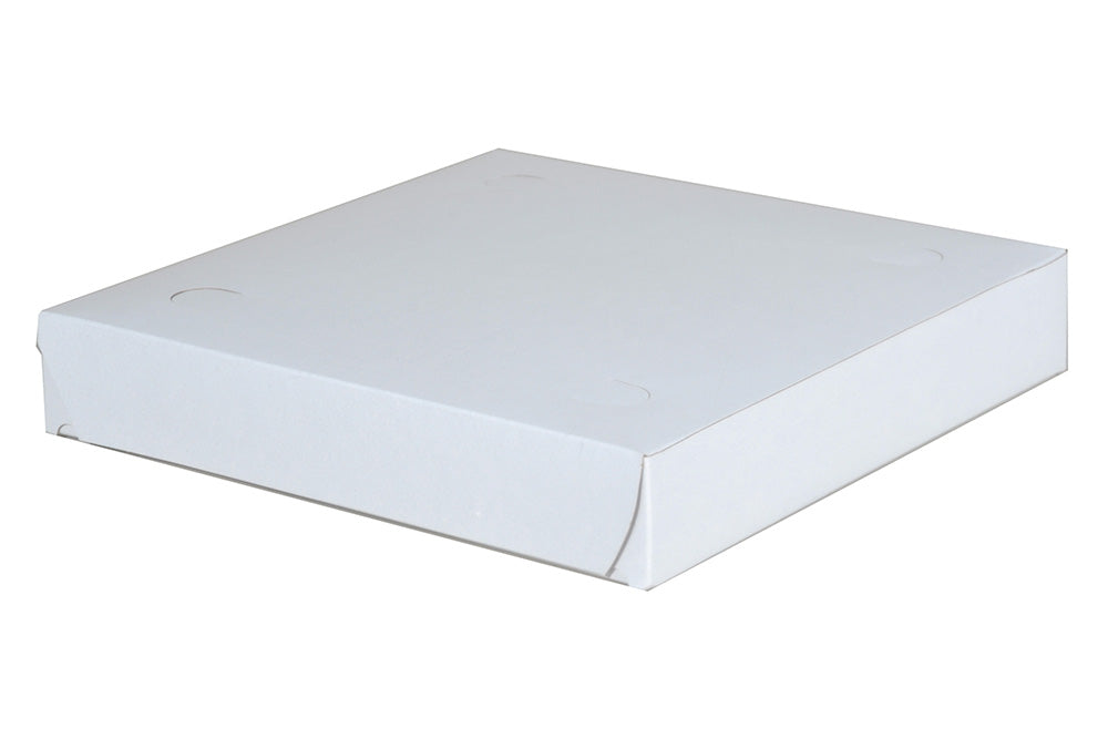 Paperboard Pizza Box White 9" X 9" X 1.5"